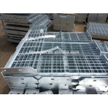 Hot dip galvanized anti-slip stair treads